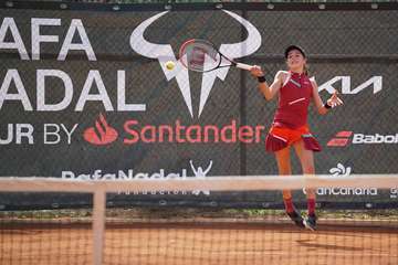 Quinta jornada en Telde del Rafa Nadal Tour by Santander/TA.
